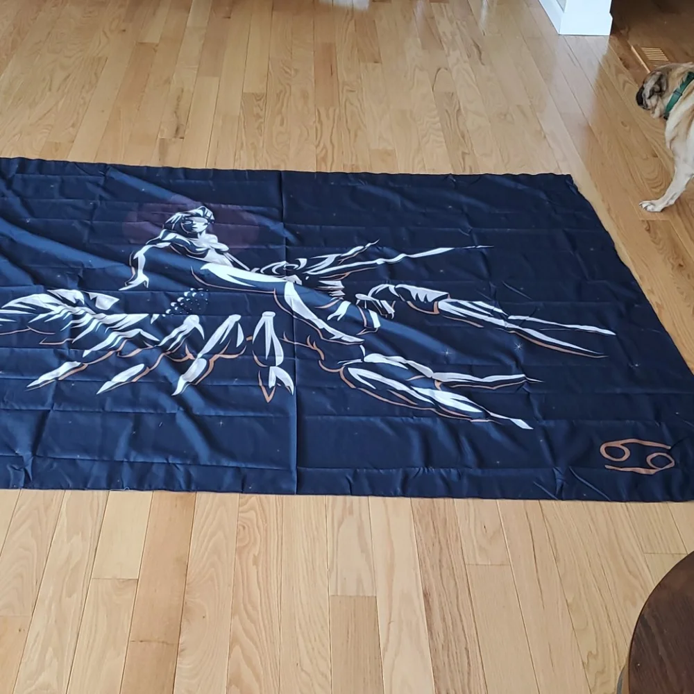 The universal signs cancer zodiac tapestry